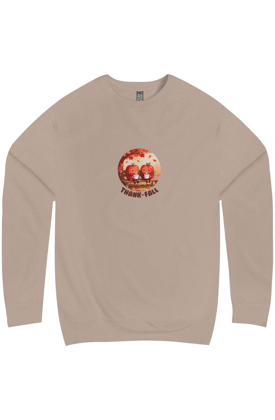 Thank-Fall Crew Neck Sweatshirt
