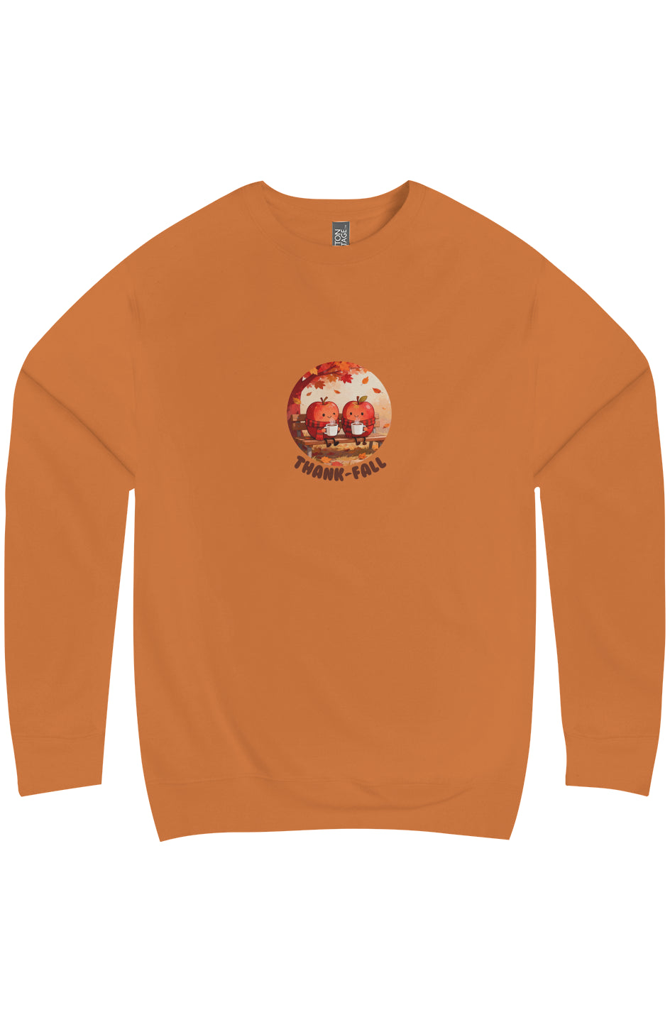 Thank-Fall Crew Neck Sweatshirt