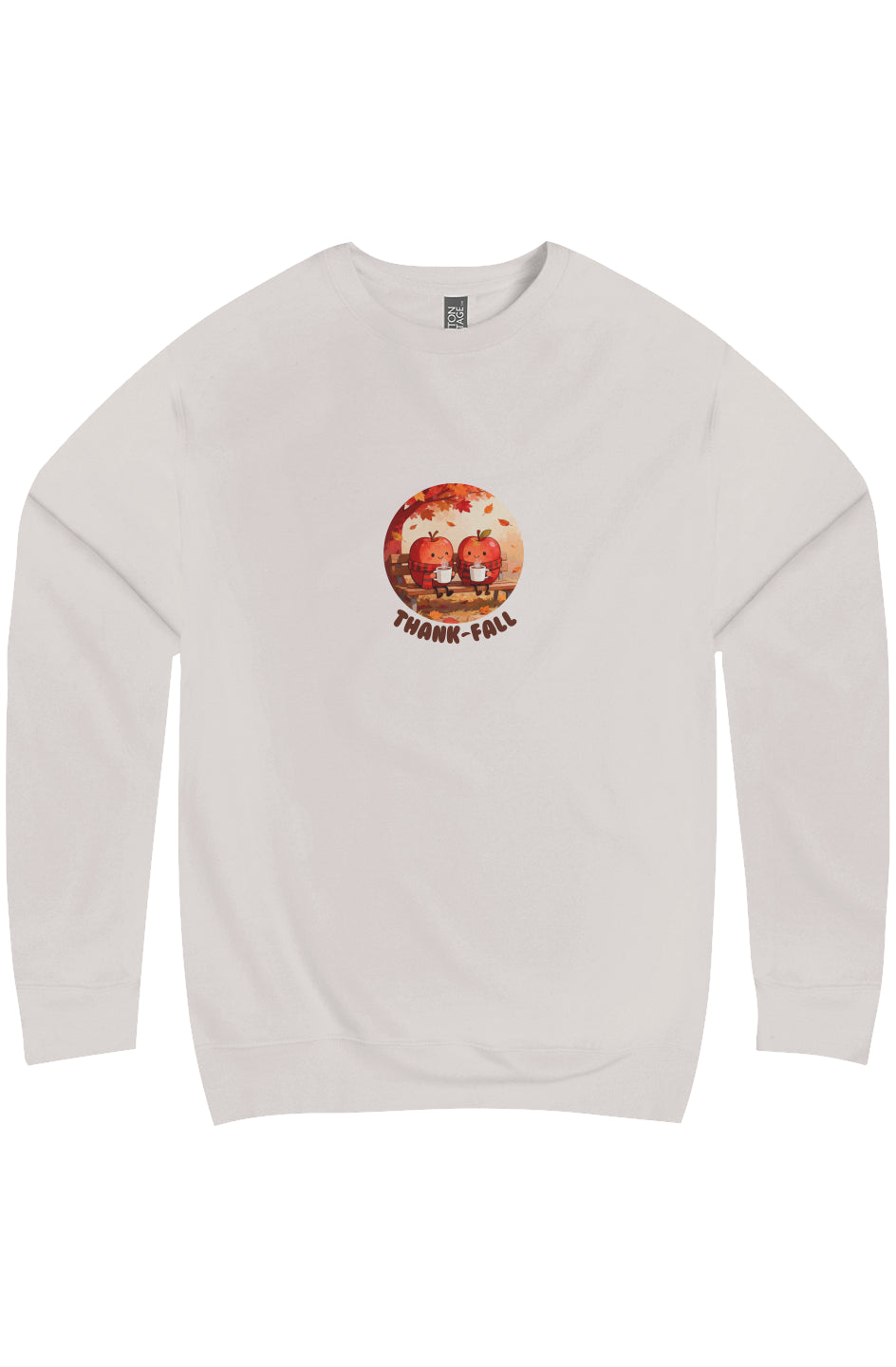 Thank-Fall Crew Neck Sweatshirt