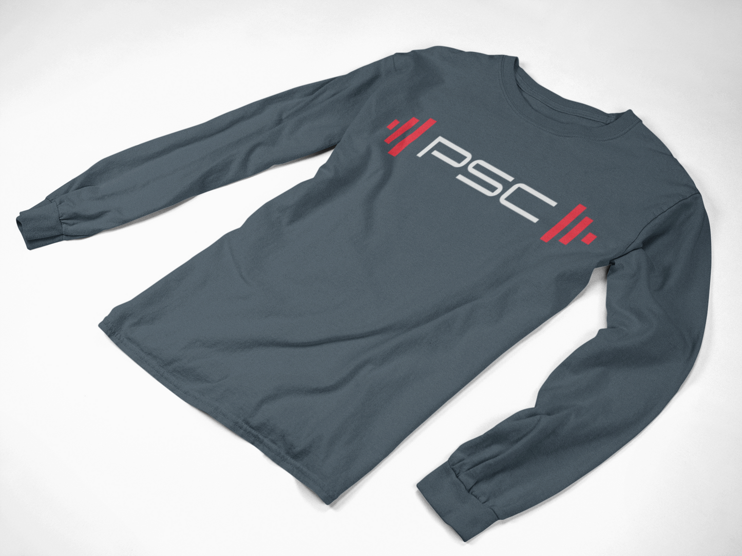 PSC: Long Sleeve Color Emblem Tee