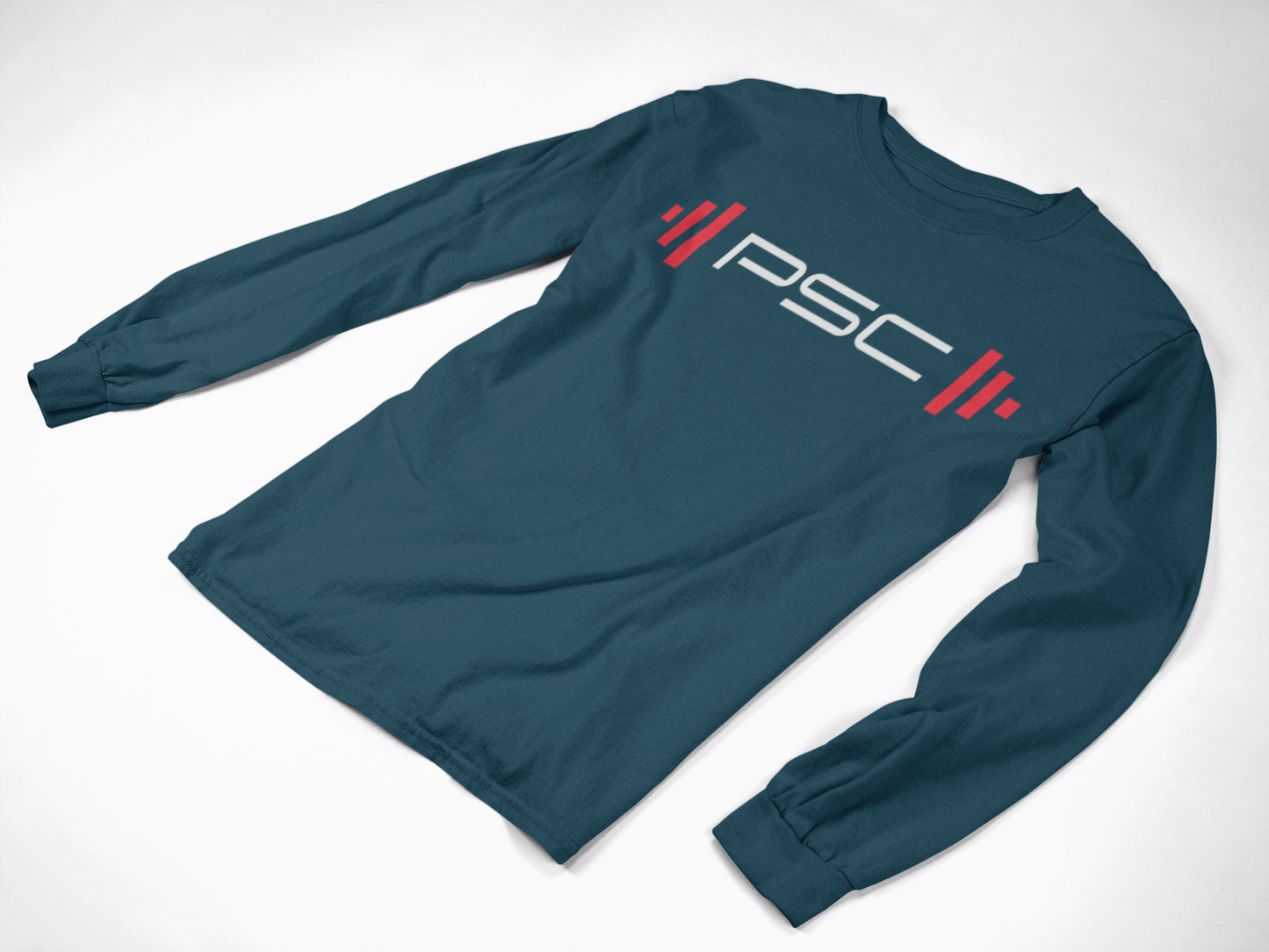PSC: Long Sleeve Color Emblem Tee