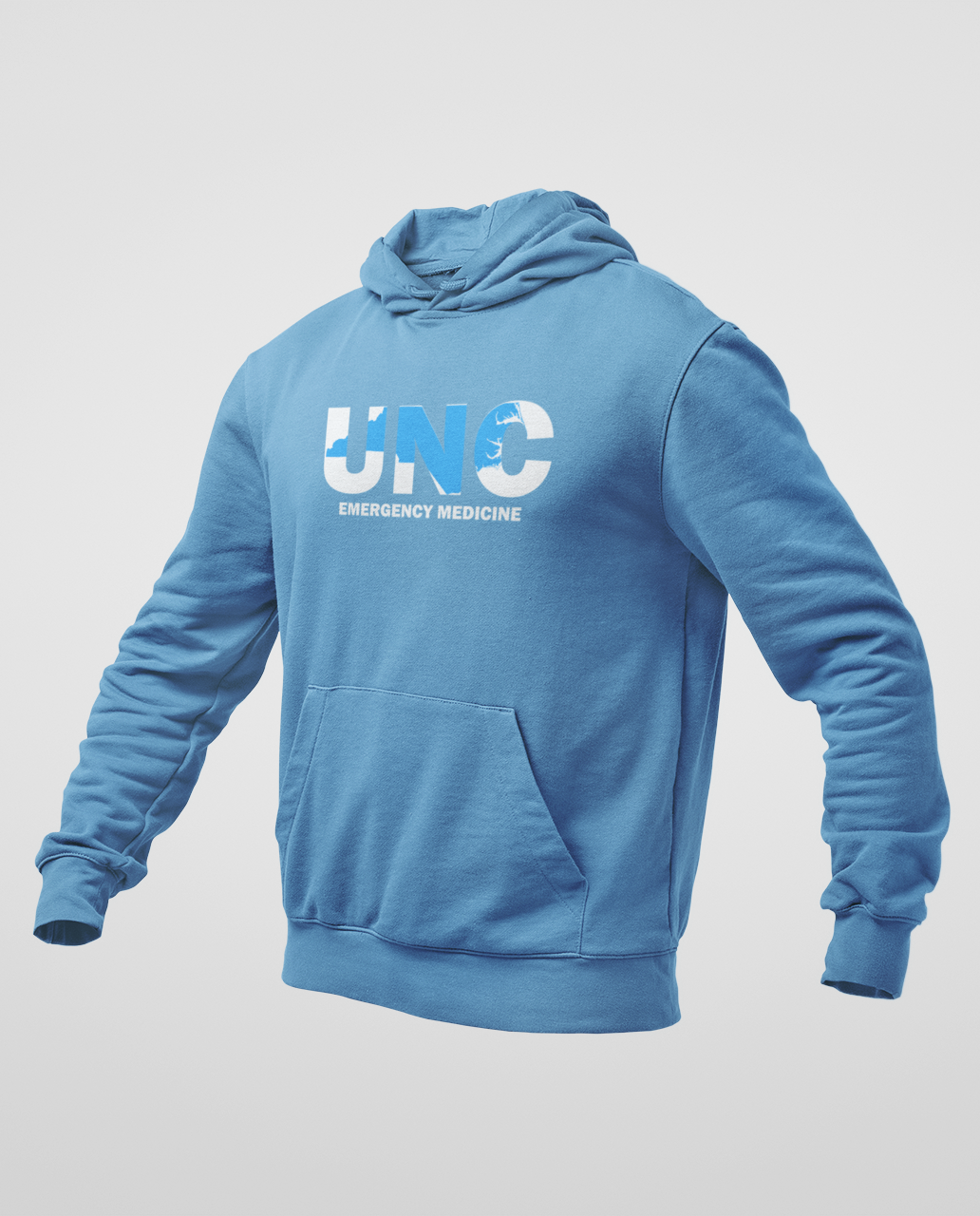 EMED 2025 Sky Blue Mid-weight Pullover Hoodie
