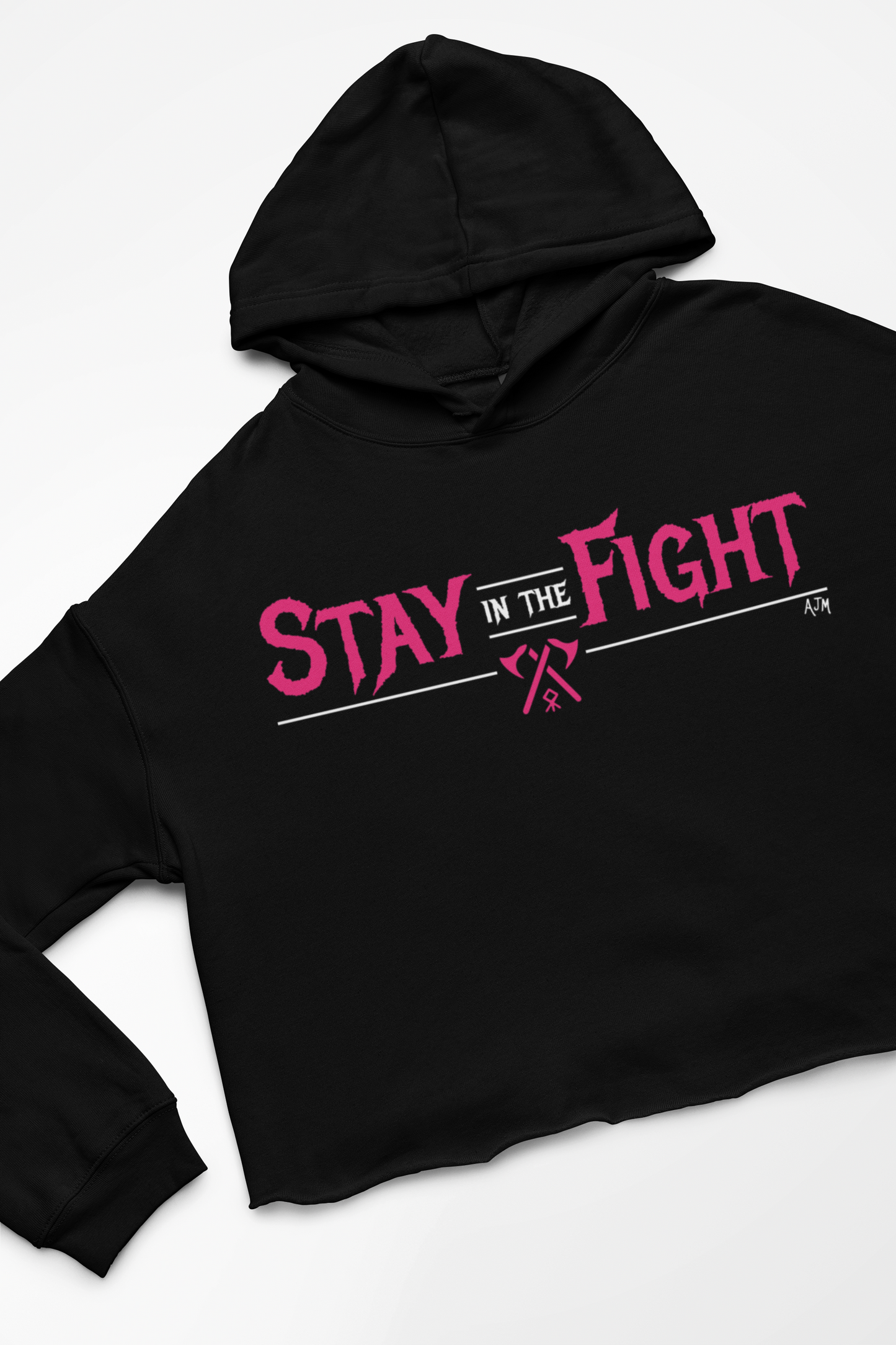 FTR Inspire: Stay in the Fight Cropped Hoodie