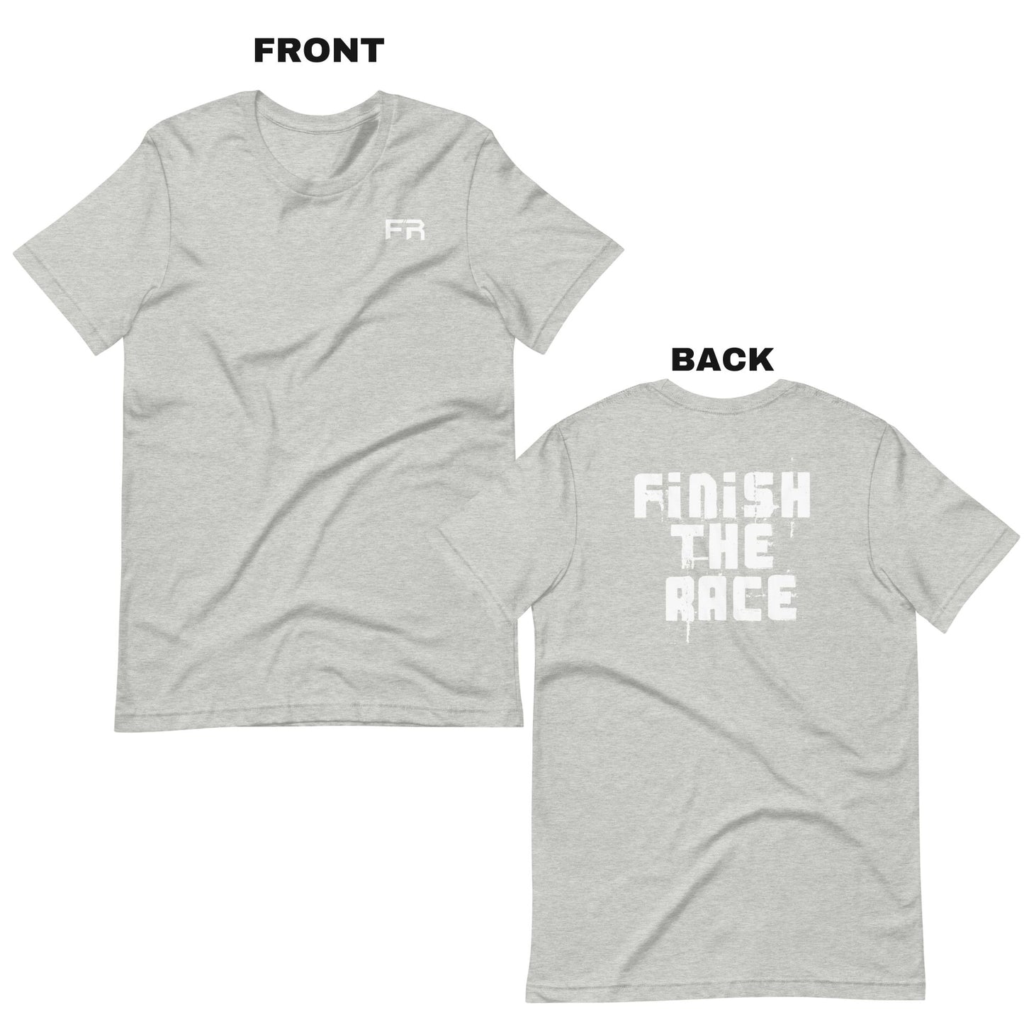 FTR Inspire: Pure Grit Finish Tee (Back Print)