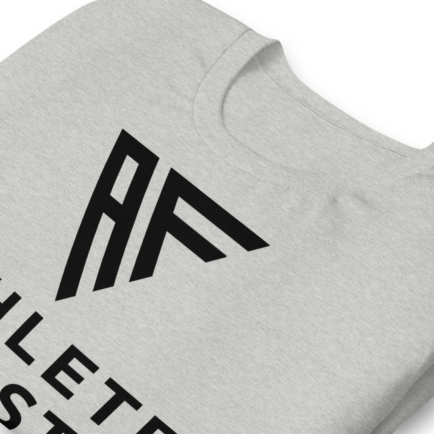 Athlete First: Grey Emblem Tee