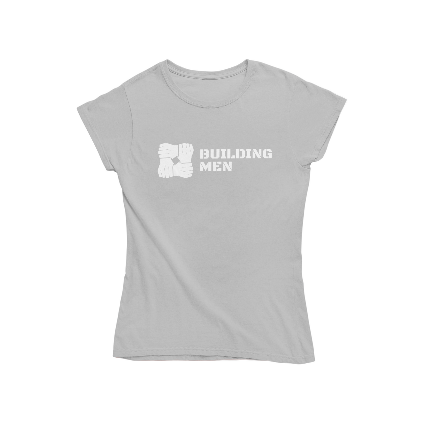 Building Men: Women's Emblem Tee