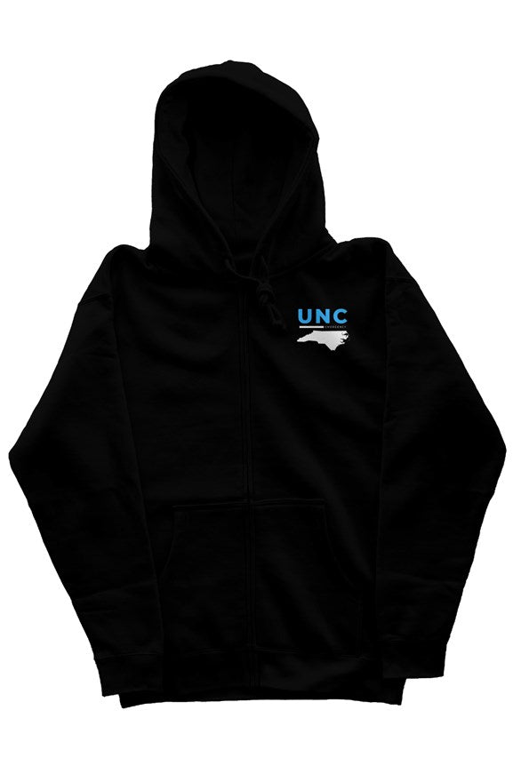 UNC ED Physician s Embroidered Zip Hoodie