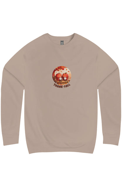 Thank-Fall Crew Neck Sweatshirt