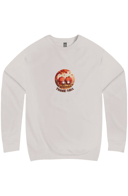 Thank-Fall Crew Neck Sweatshirt