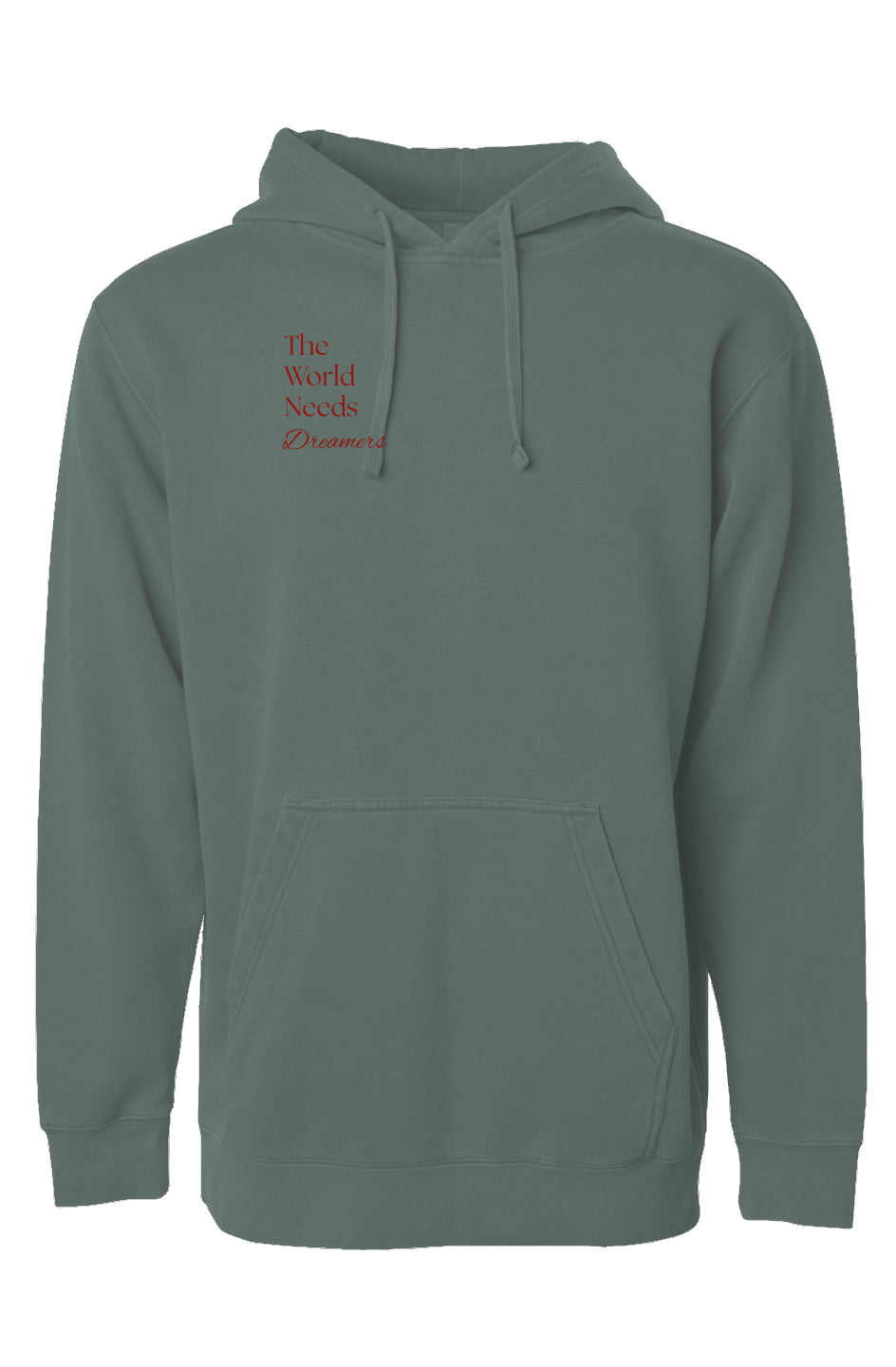 The World Needs Dreamers Embroidered Hoodie