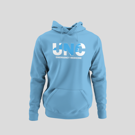 EMED 2025 Sky Blue Mid-weight Pullover Hoodie