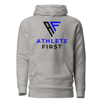 Athlete First: Black and Blue Hoodie