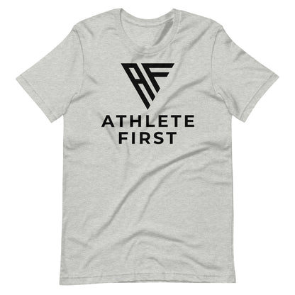 Athlete First: Grey Emblem Tee