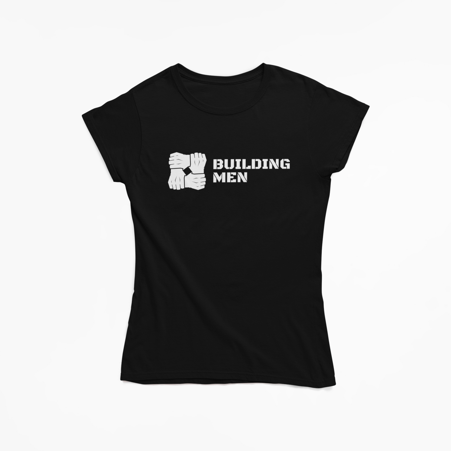 Building Men: Women's Emblem Tee