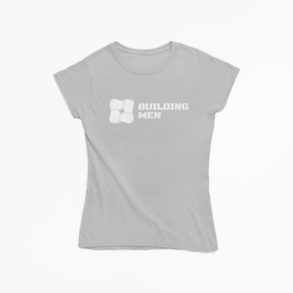 Building Men: Women's Emblem Tee